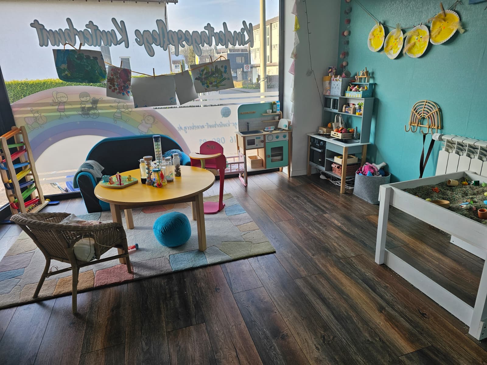 Spielzimmer bei Kunterbunt